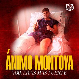 Hoy nuestro querido @raulmontoya_04 ha sido intervenido satisfactoriamente de la lesión que sufrió en pretemporada.
Comenzamos el camino de recuperación juntos y seguro que será más corto de lo esperado.💪🏼

ANIMO MONTOYA, YA QUEDA UN DÍA MENOS PARA VOLVER!!
💪🏼❤️🦁

#cfnules #rogets #somequipsomnules #tornemasomiar