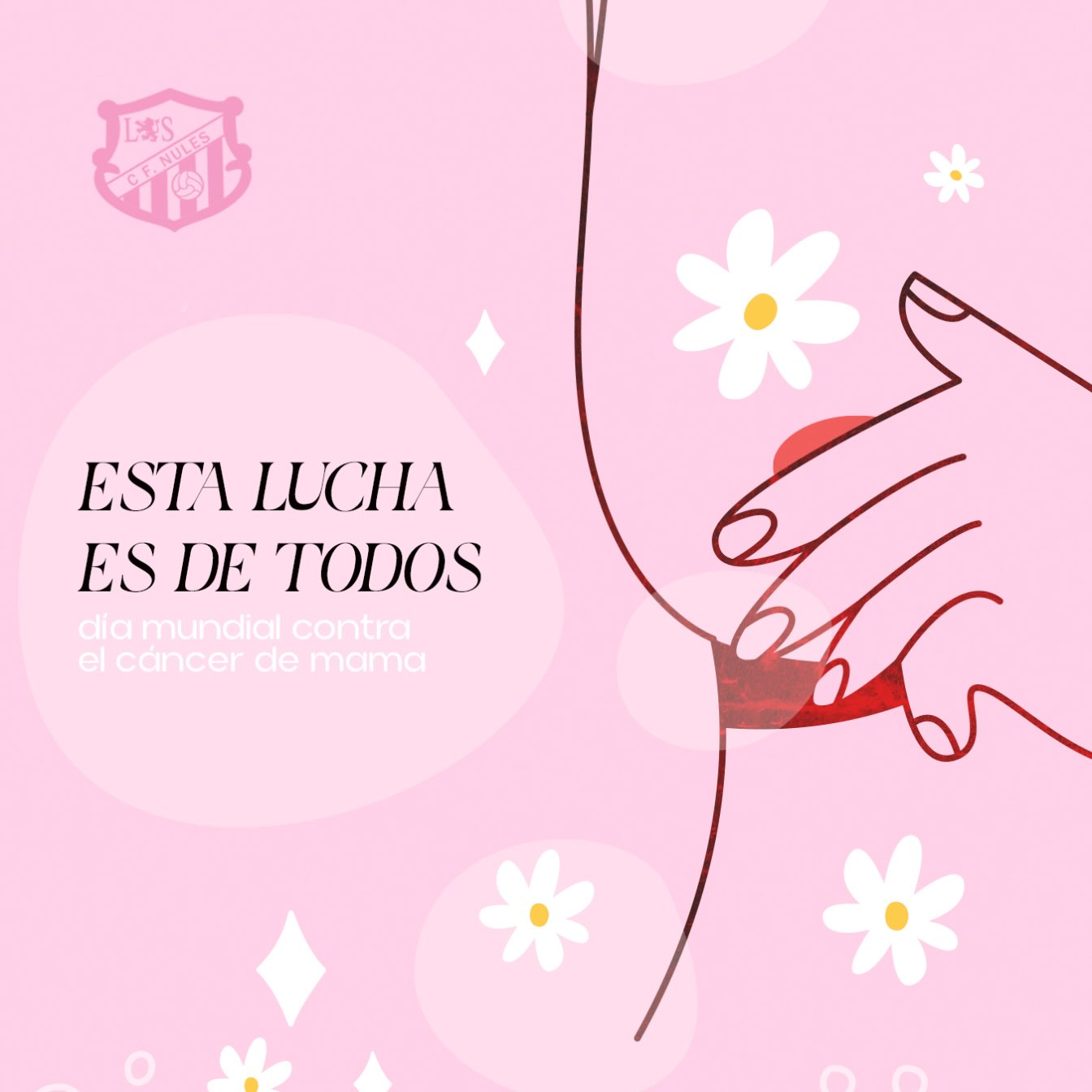 Que algún día el rosa sea para celebrar que este día ya no existe.
MUCHA FUERZA💪🏼🩷🦁
#diamundialcontraelcancerdemama