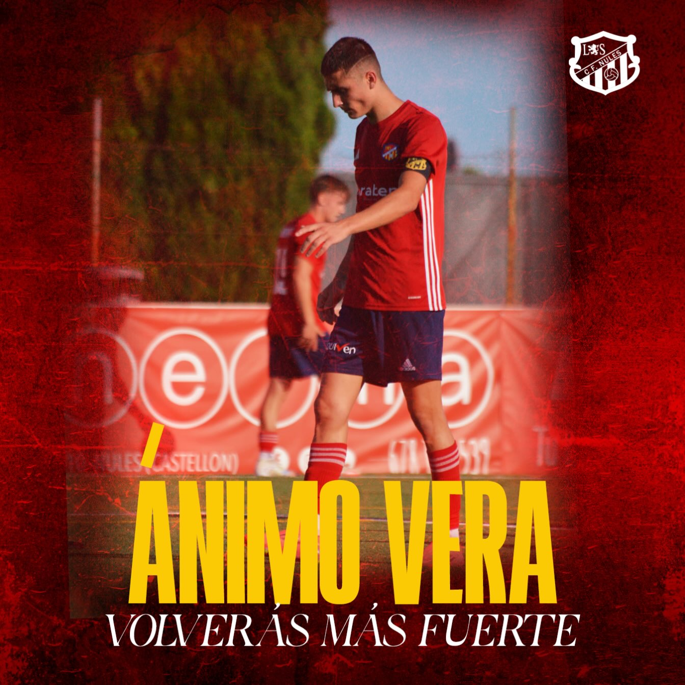 La verdad que no está siendo un año fácil. Cuando ves caer a los tuyos, y por lesiones tan graves, el ánimo se va por los suelos. Pero entonces sabes que es el momento de comenzar otra vez, de no rendirse, de trabajar para volver más fuerte…
ES EL PRIMER DÍA EN EL CAMINO HACIA ESE NUEVO GOL QUE SIN DUDA VOLVERÁS A MARCAR.
ÁNIMO VERA, VOLVERÁS MÁS FUERTE!!
💪🏼💪🏼💪🏼❤️🦁