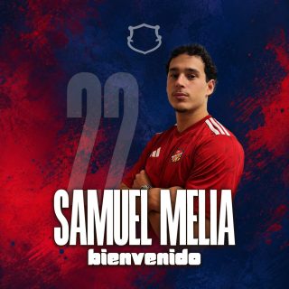 Samuel Meliá 
21 años.
Procedente de la UDE “B”.
Jugador técnico con excelente salida de balón. Puede alternar las posiciones de central y de medio centro.
Refuerzo de altura para nuestra zaga.

BIENVENIDO SAMUEL!! 💪🏼❤️🦁

#cfnules #rogets #somequipsomnules #tornemasomiar